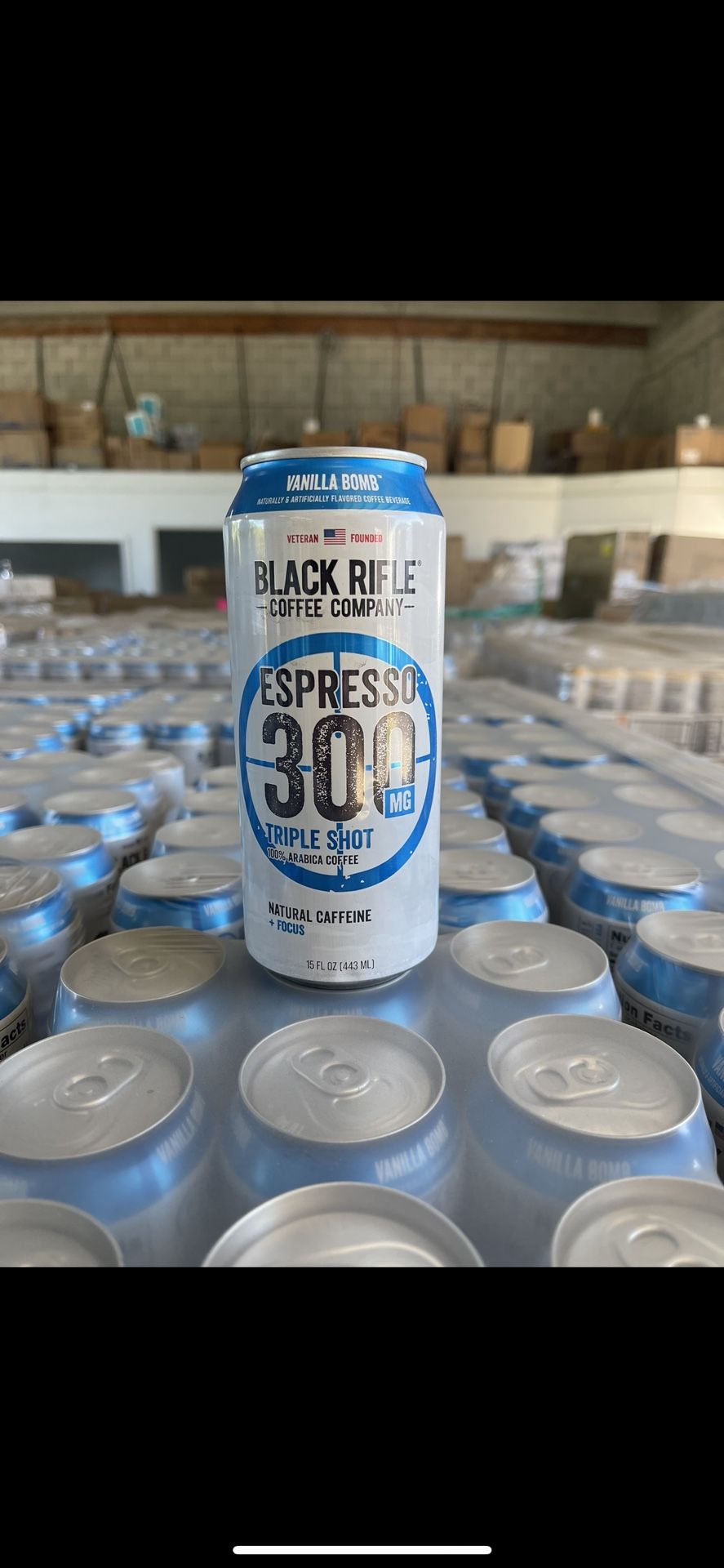 BLCK RIFLE ENERGY DRINKS  $300 Per Pallet 