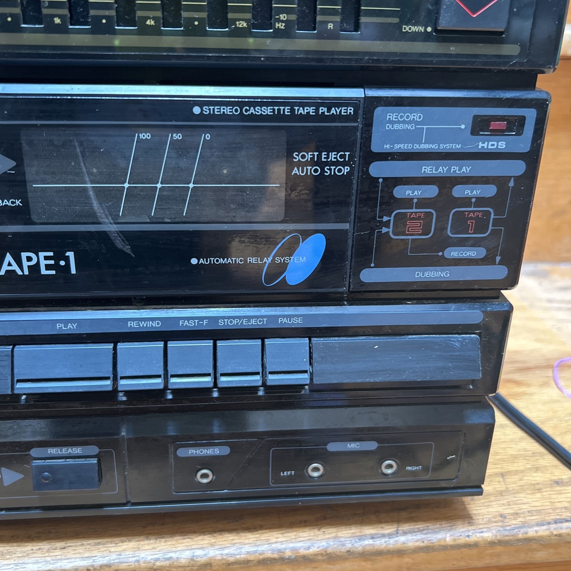 Vintage Yorx Stereo System Record Player Tape Player for Sale in Hayward, CA OfferUp