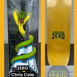 Zero Chris Cole "Stardust" deck 8.25-$70