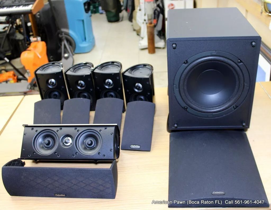 Definitive Technology ProCinema 600 5.1-Channel Home Theater Speaker System (Black)