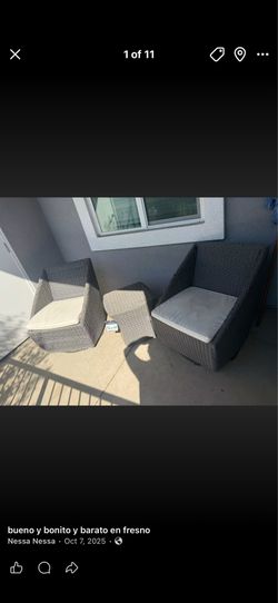 Patio set