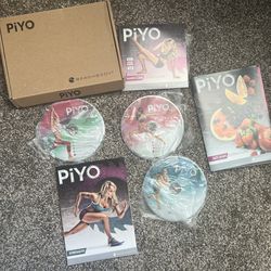PiYo Beachbody 5 DVD Set Yoga Pilates Workout Fitness