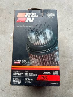 K&N High-Flow Lifetime Engine Air Filter - E-2993