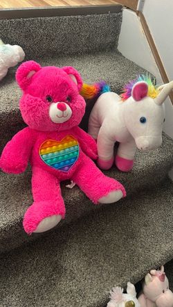 Pink plushies