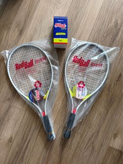 Red Ball Tennis equipment set for kids