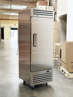 NSF Reach In One Door Freezer SS interior AKF-06881