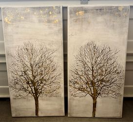 2 Large Hanging Wall Art