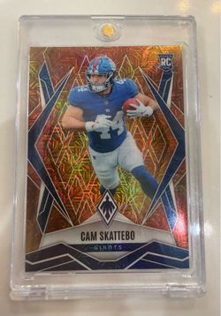 2025 Panini Phoenix - Rookies Cam Skattebo #168 Fire Burst /350 (RC)