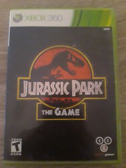 Jurassic park the game xbox 360