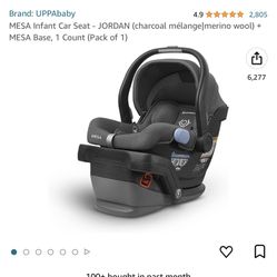 Uppababy Mesa Infant Car Seat With Base