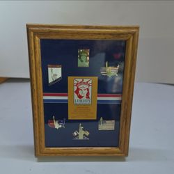 Liberty 1886 Centennial 1986 Cloisonne Pin Collector Set