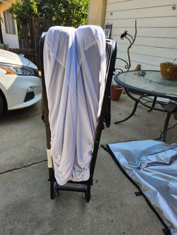 Portable fold up bed twin size mattress