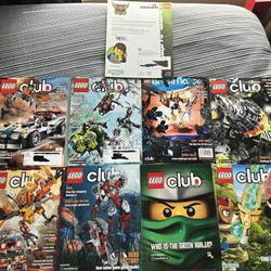 Lego Club Magazines (Read Description)