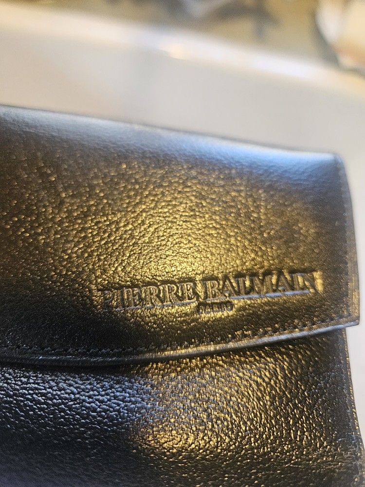 Pierre Balmain Paris Unused Leather Wallet