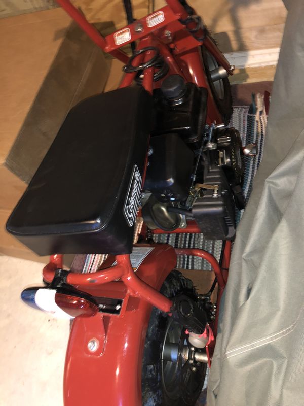 ALMOST BRAND NEW COLEMAN CT 100 U MINI BIKE for Sale in Greenbelt, MD
