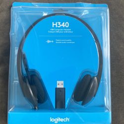 Brand New! Logitech USB Computer Headset