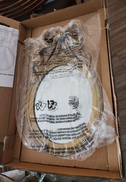 Pottery Barn Love Shack Fancy Oval Mirror 21in