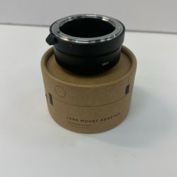 Urth Manual Lens Adapter For Nikon F-Mount To Sony E-Mount Camera Body