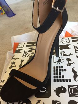 Black heels