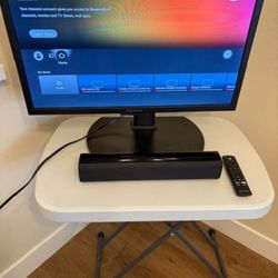 Nice 24” Color Tv With Soundbar 