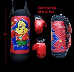 Punching Bags With Glove 20”