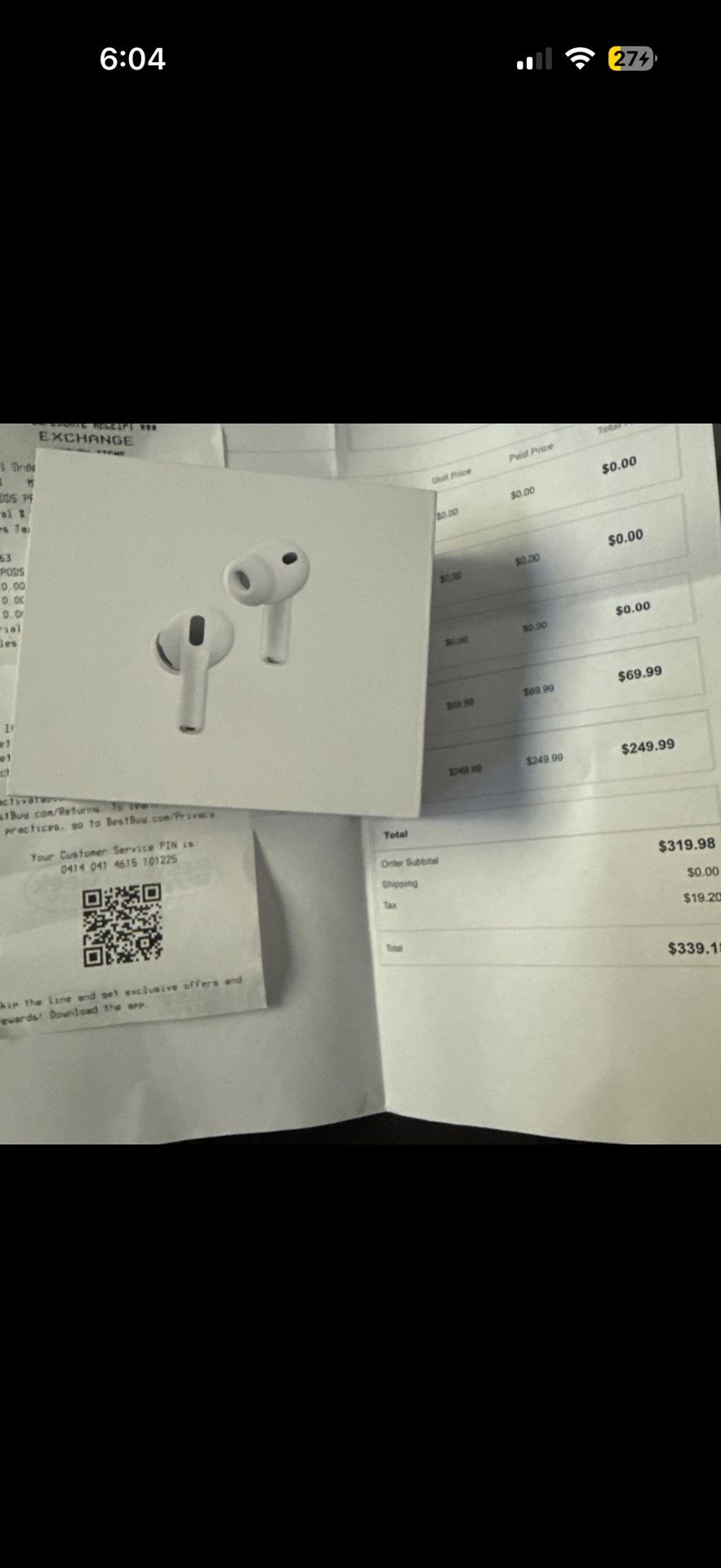 Apple AirPod Pros 3rd Generation Brand New In Box With Receipt 🧾!