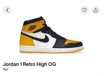 Jordan 1 Retro High OG Taxi (GS)