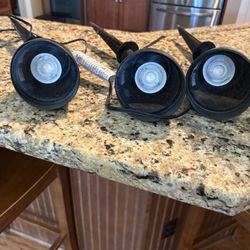 set of 3 400-Lumen 5-Watt Olde Bronze Low Voltage Hardwired LED Flood Light