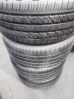 4 tires Used 225/40r19 Bridgestone turanza LS100
