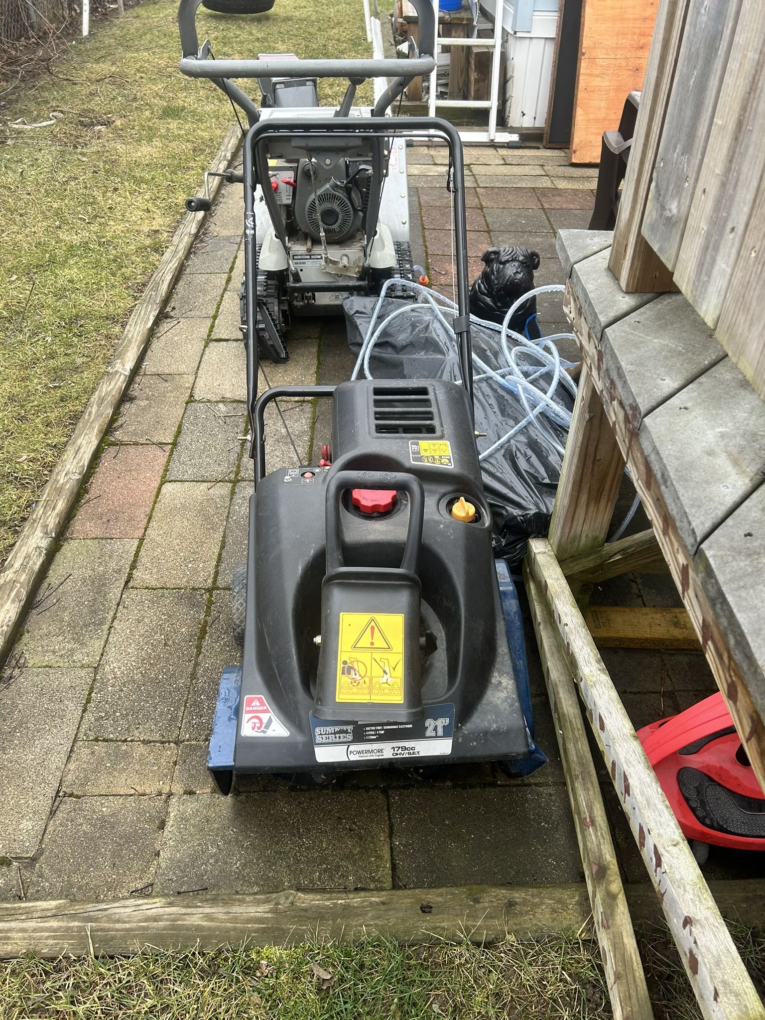 Two Snowblowers