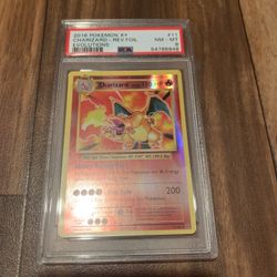 Charizard Reverse Holo PSA 8 XY 2016 Pokemon