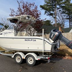 23' Sea Fox walk around