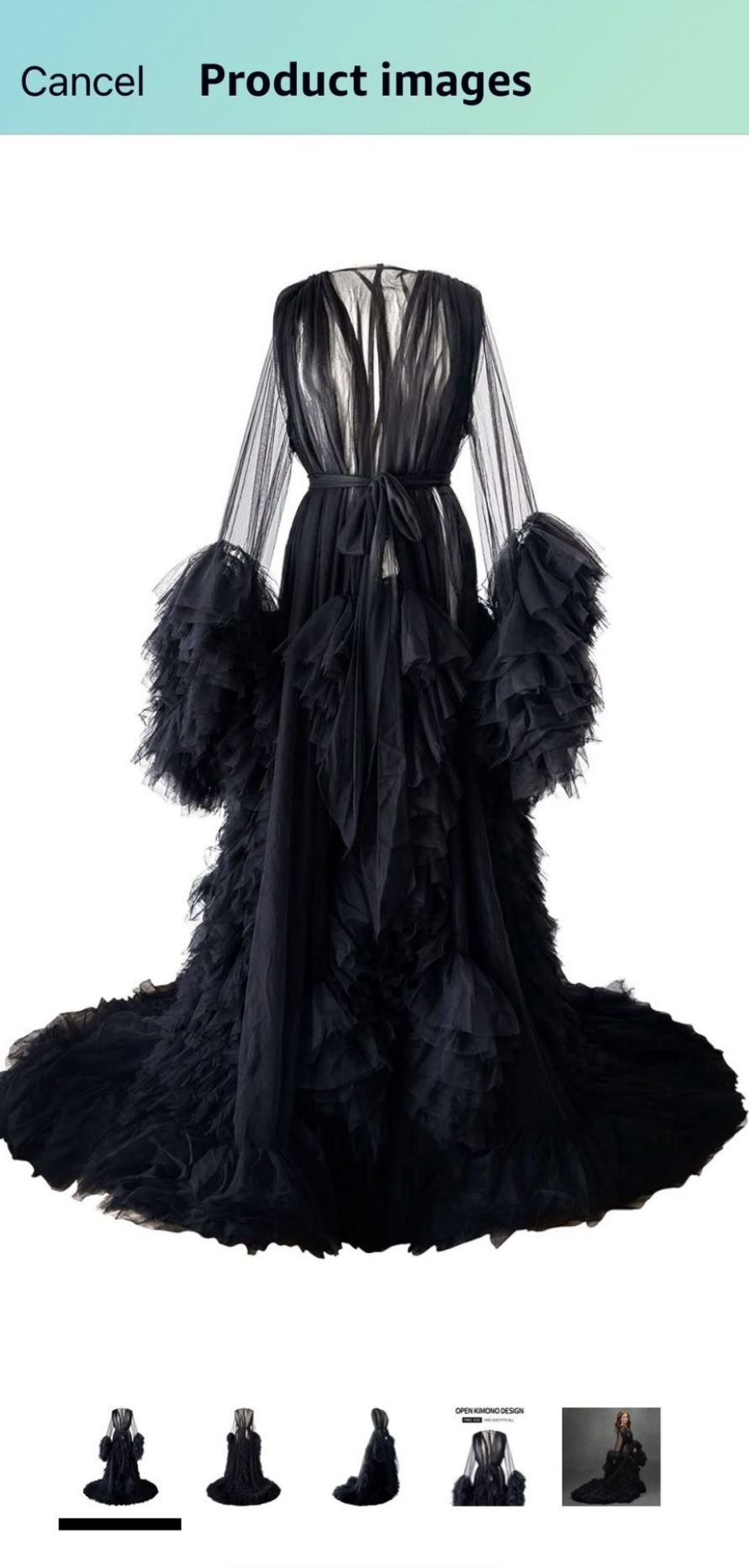 Long Robe For Photoshoot