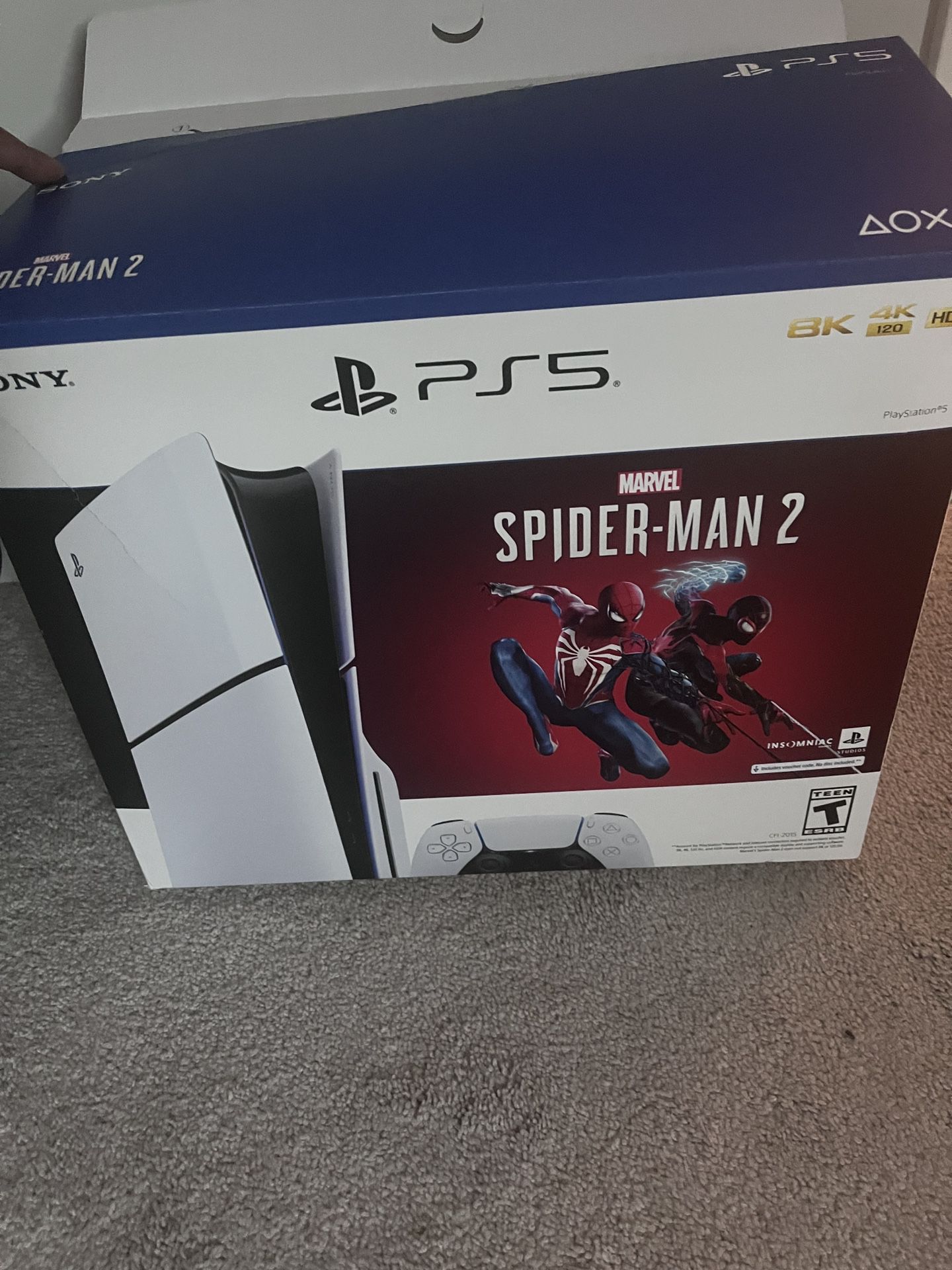Ps5 Headset And Spider-Man 2 