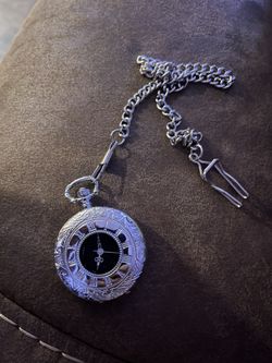 Silver Colored Pocket Watch