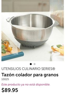 Colador de granos de princess house Nuevo en caja