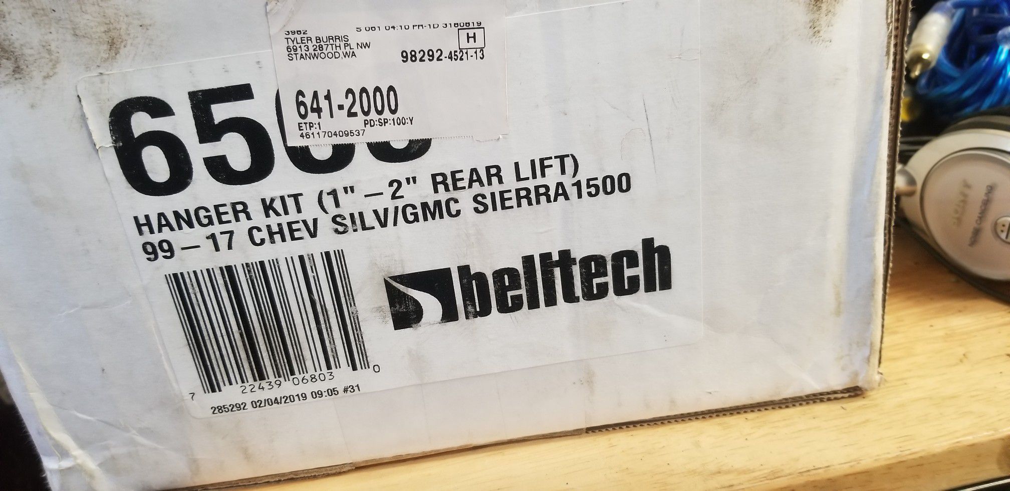 Belltech Silverado lowering hangers