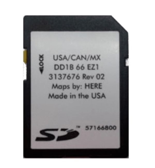 OEM Toyota Scion Fiat SD Card Map USA CANADA MEXICO DD1B 66 EZ1 (PTMZD-1M160)