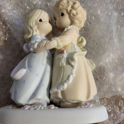 Mother And Daughter Precious Momemts Wedding Figurine