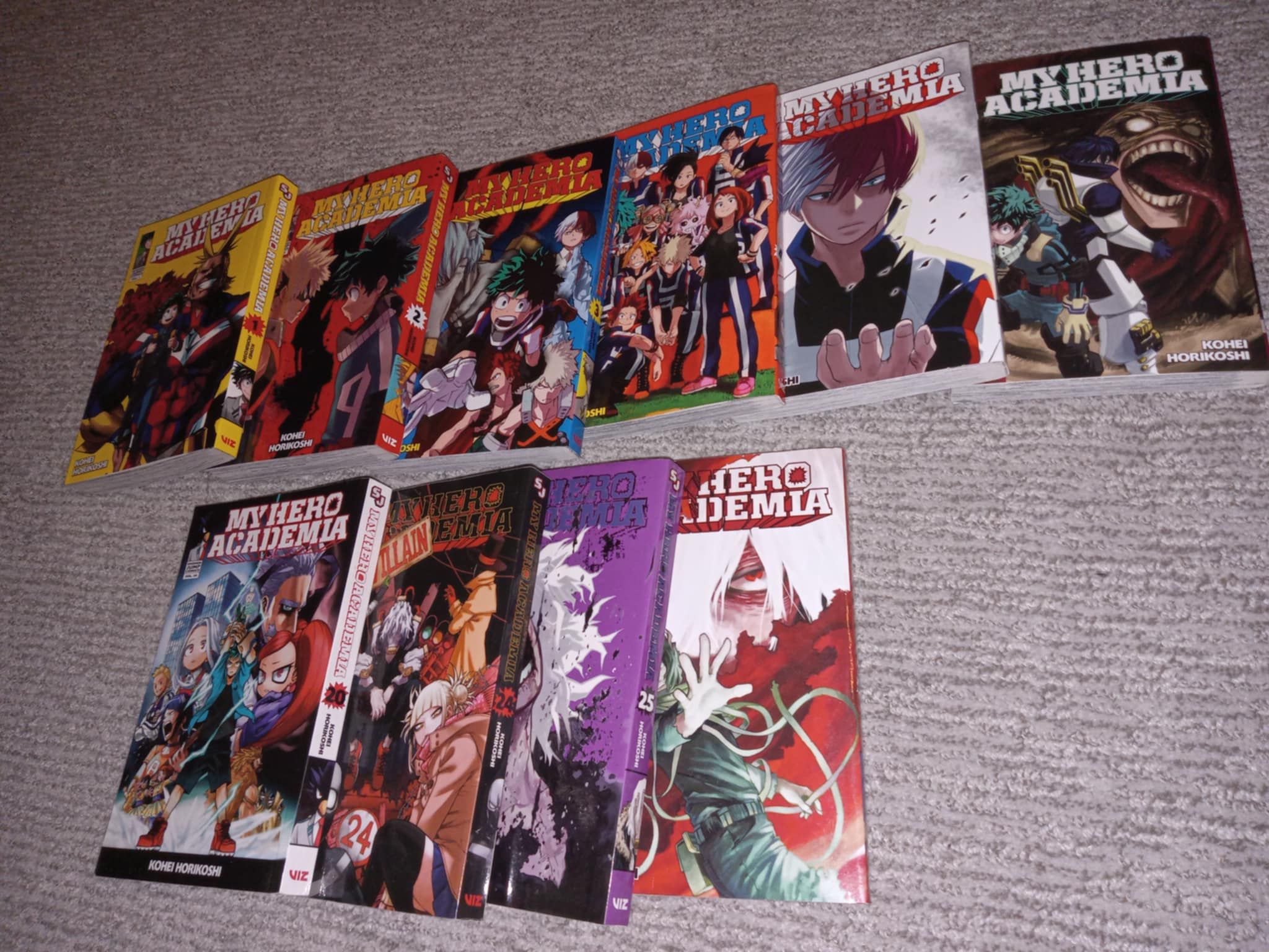 My Hero Academia Manga Books -Turlock