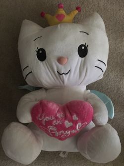Angel cat sugar plush