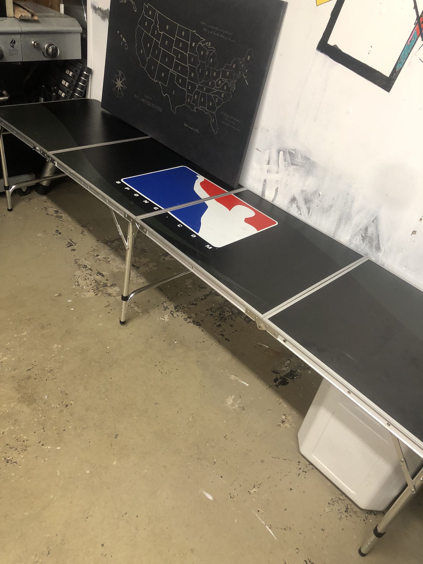 8ft BPONG Fold Out Beer Pong Table