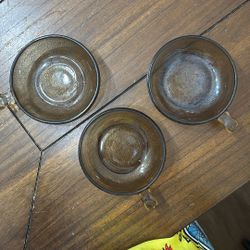 Three Small Bowls Can Be Used For Side, Salads Or Dips Asking 5