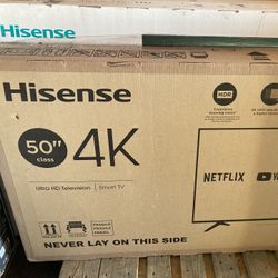 50” inch Hisense Smart UHDTV 4K