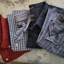Big Men's Button Down Shirts 