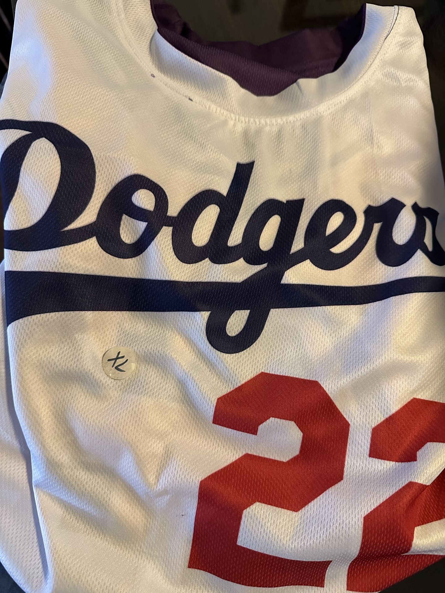 NEW Reversible Jersey Dodgers Lakers size XL