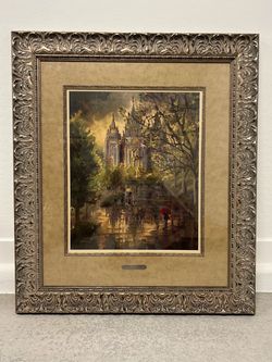 Sandra B. Rast “Eternal Reflections” LDS Temple Signed Limited Edition 238/4480 COA