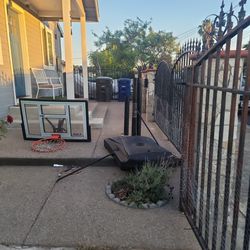 ,,  Basketball Hoop USED shatter Proof