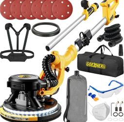 Drywall Sander with Vacuum & Accessories – Open Box