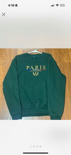 Paris crew neck sweatshirt